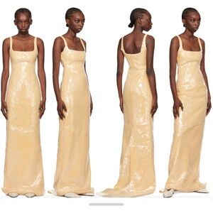 16Arlington Yellow Electra‎ Maxi Dress